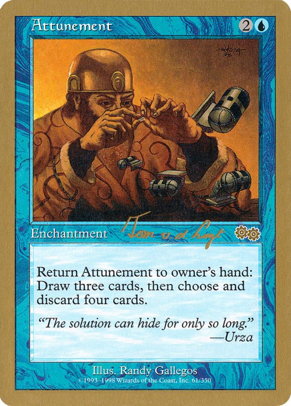 Attunement (Tom van de Logt) [World Championship Decks 2000] Cheap