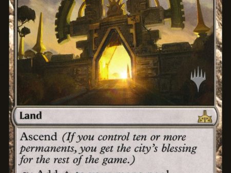 Arch of Orazca (Promo Pack) [Rivals of Ixalan Promos] Hot on Sale