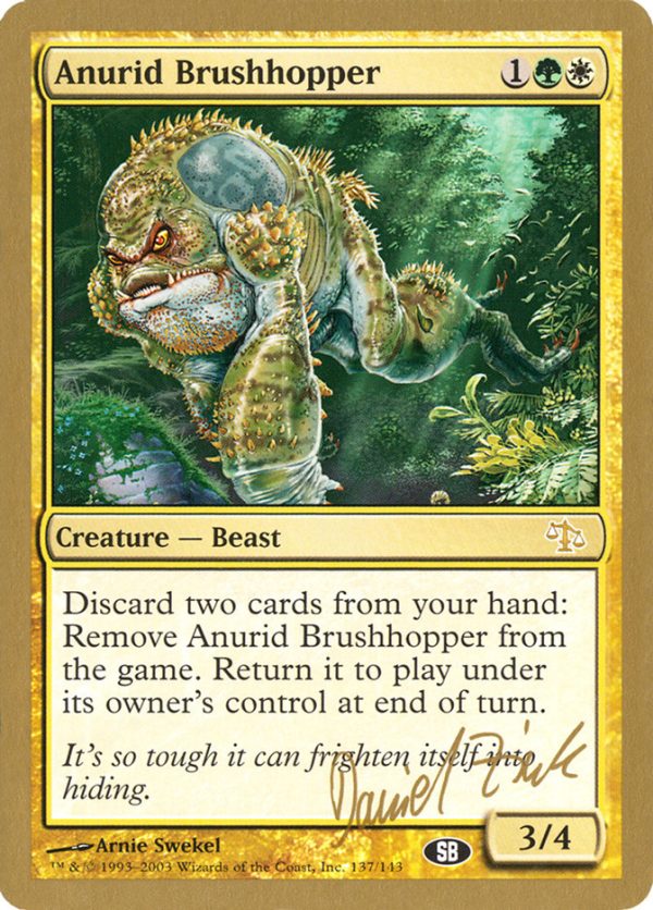 Anurid Brushhopper (Daniel Zink) (SB) [World Championship Decks 2003] Sale