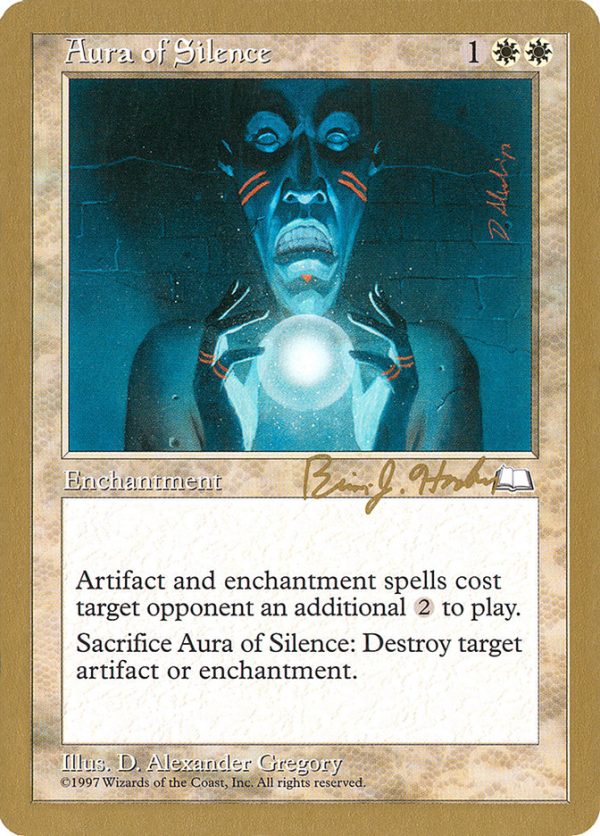 Aura of Silence (Brian Hacker) [World Championship Decks 1998] Discount