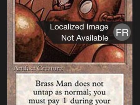 Brass Man [Foreign Black Border] For Discount