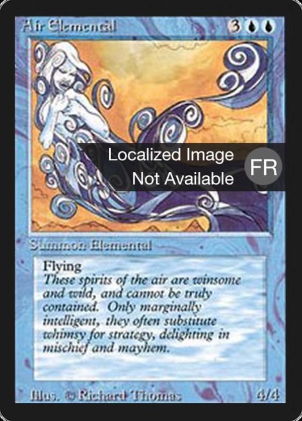 Air Elemental [Foreign Black Border] For Sale