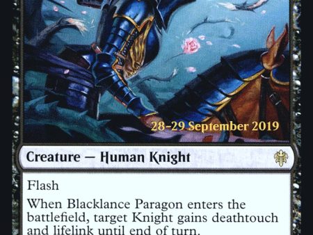 Blacklance Paragon [Throne of Eldraine Prerelease Promos] Online Hot Sale