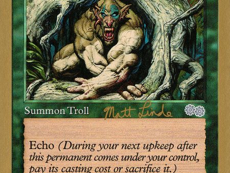 Albino Troll (Matt Linde) [World Championship Decks 1999] For Discount