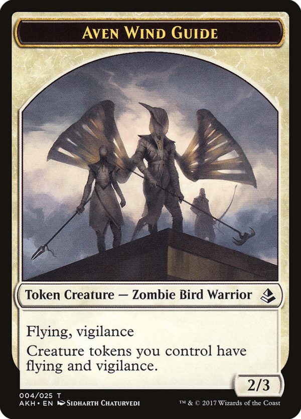 Aven Wind Guide    Hippo Double-Sided Token [Amonkhet Tokens] For Sale