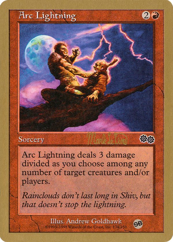 Arc Lightning (Mark Le Pine) (SB) [World Championship Decks 1999] Online