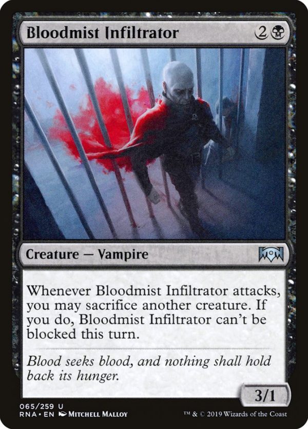 Bloodmist Infiltrator [Ravnica Allegiance] Discount