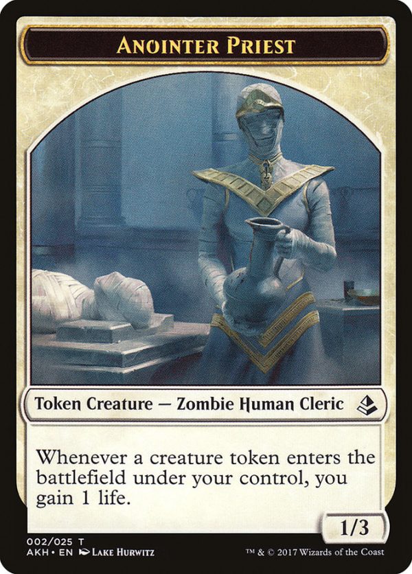 Anointer Priest    Drake Double-Sided Token [Amonkhet Tokens] Hot on Sale